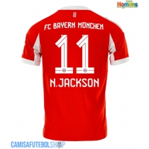 Camisa de time de futebol Bayern Munich Nicolas Jackson #11 Replicas 1º Equipamento 2025-26 Manga Curta